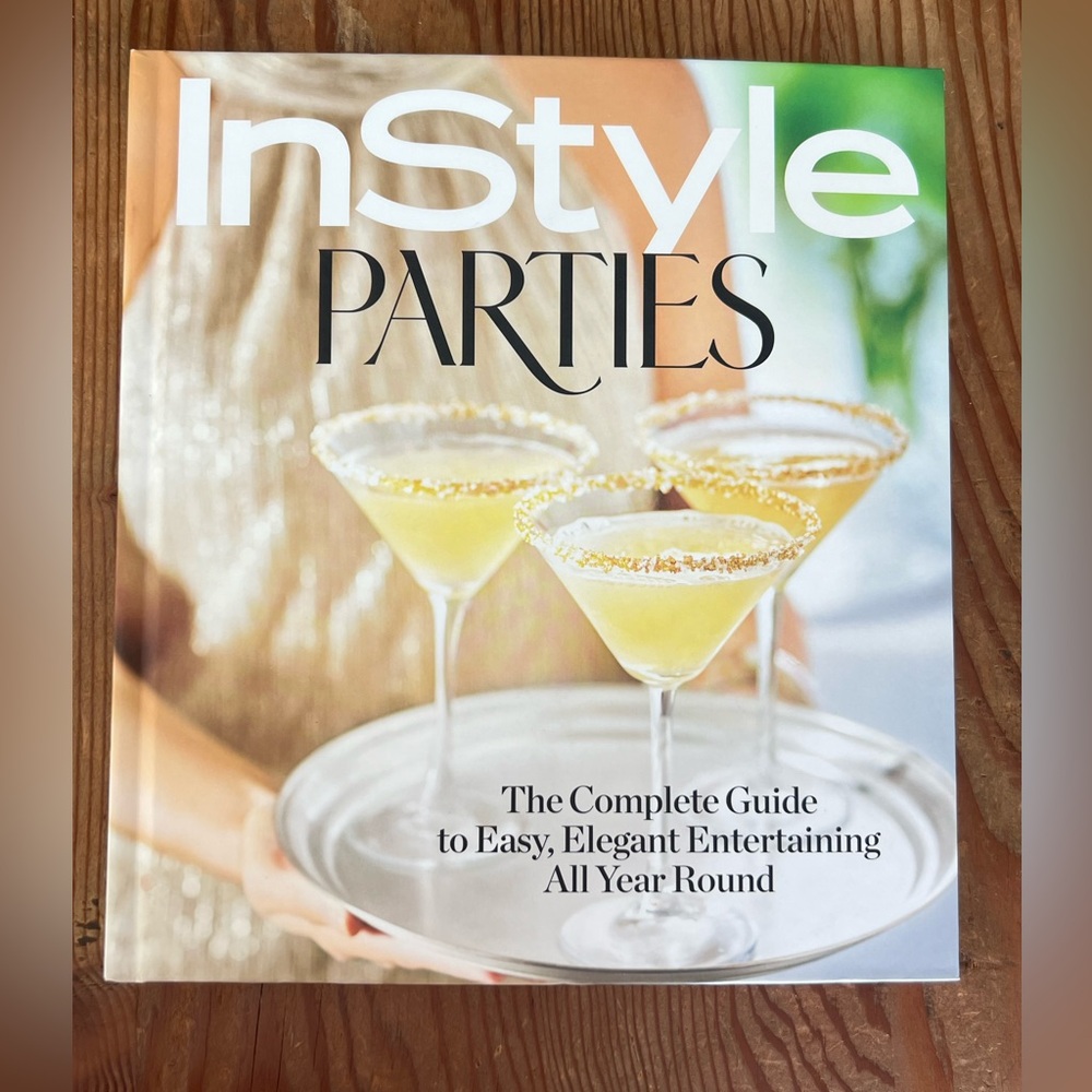 InStyle Parties Book Oxmoor House